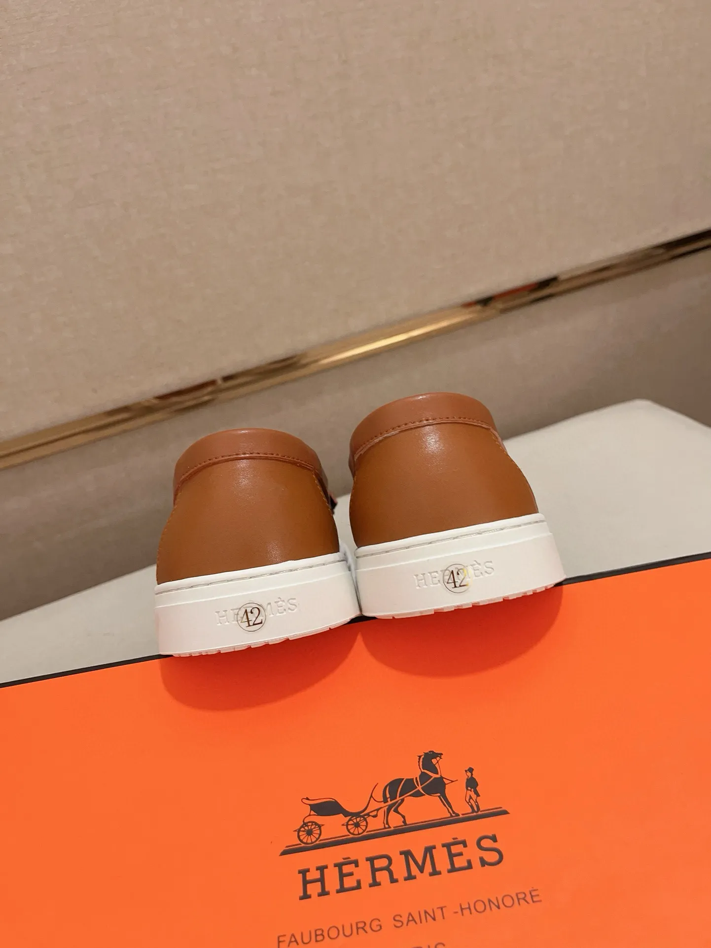 Men's clothing and shoes💰: 400💰《HERMES》【Classic Original Version】Hermès; Top 🔝 Purchasing Agency 🔍🔍Latest 🇺🇸Sold simultaneously at counters, original imported from Italy ▲▲Cow leather▲ ▲Exquisite workmanship (Italian 🇮🇹imported water-dyed 🐂cowhide lining) sole: original sole provided by the original factory, ⚠️exclusive double-layer activity·TPR·rubber·combined molded outsole; Code number: 36-46